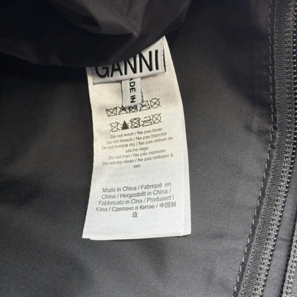🆕 GANNI 🧿 NWT Recycled Tech Backpack, Purple Wine & Orange, Baby Blue - Picture 12 of 13